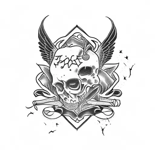 i want a tattoo that will represnts the ending of a toxic divorce process that ends, and now i'm free tattoo design idea