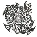 ilocano tribal tattoo design idea