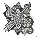ilocano tribal tattoo design idea