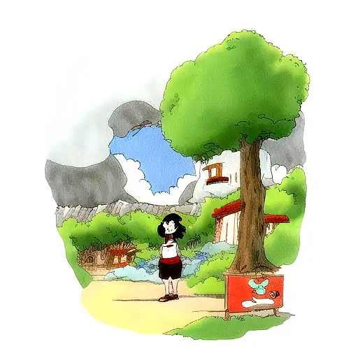 Studio Ghibli tattoo design idea