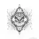 simpson friends tattoo design idea