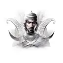 prince of Persia two thrones cursed hand sleeve tattoo design idea