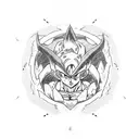 dragon ball z  tattoo design idea