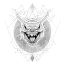 anger tattoo design idea