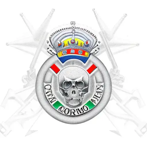 Royal Marine Commando logo tattoo design idea