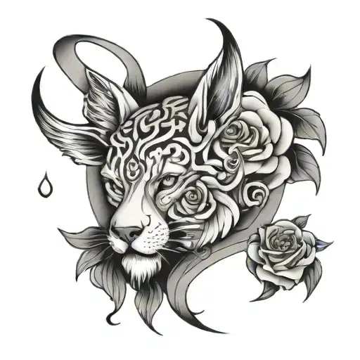 ataraxia tattoo design idea