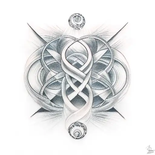 infinity "Grace" tattoo design idea