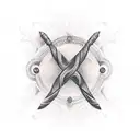 infinity "Grace" tattoo design idea