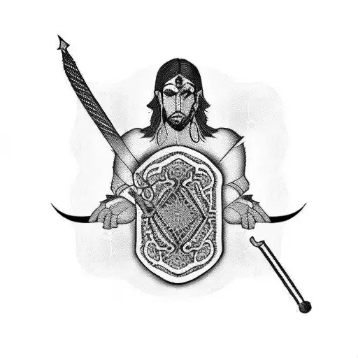 prince of Persia medical music tattoo design idea