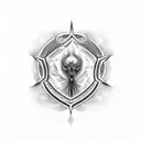 rod of Asclepius  tattoo design idea