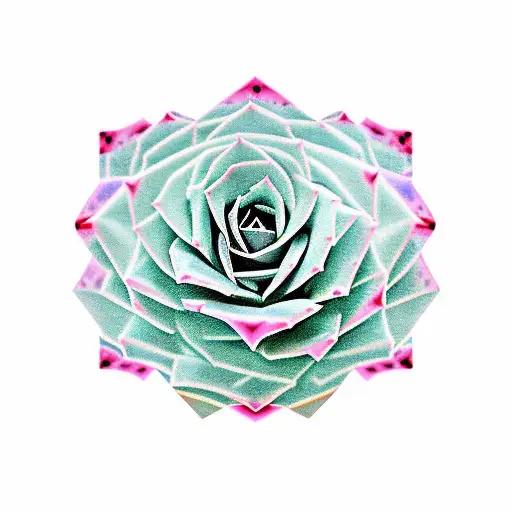 pink succulents and purple roses with the name Ashley going through the middle of design horizontally in handwritten cur tattoo design idea