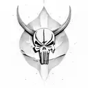 punisher tattoo design idea