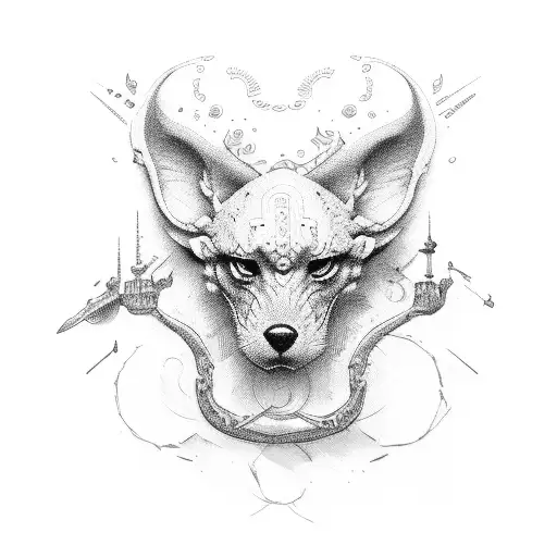 L P J K tattoo design idea