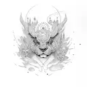 L P J K tattoo design idea