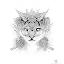 L P J K tattoo design idea