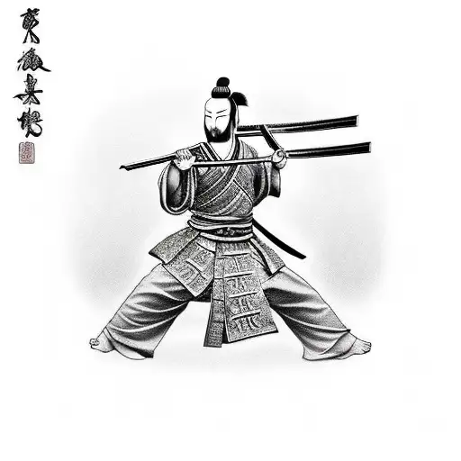 I'm considering getting a tattoo inspired by the Bushido, the ancient code of honor followed by Japanese samurais. I wan tattoo design idea