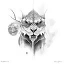 Rhysand tattoo design idea