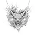 Rhysand tattoo design idea