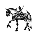 Knight tattoo design idea