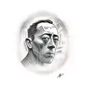 Albert camus tattoo design idea
