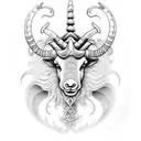 capricorn tattoo design idea