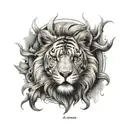 ABO AMIR tattoo design idea