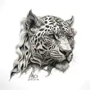 ABO AMIR tattoo design idea