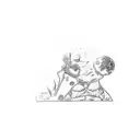 Luffy gear 5th  tattoo design idea