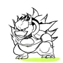 bowser tattoo design idea