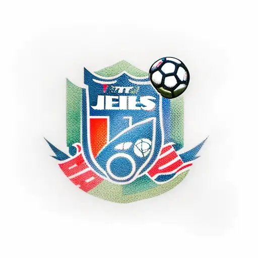 jets and soccer tattoo design idea