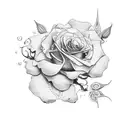 bayahibe rose tattoo design idea