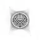 Ankh Symbol tattoo design idea