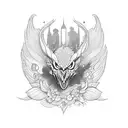 Emilia Sylvia tattoo design idea