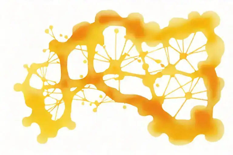 brain, hearth, dna, neurons forming tattoo design idea