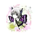 Butterfly tattoo design idea