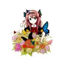 Butterfly tattoo design idea