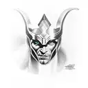 thor tattoo design idea