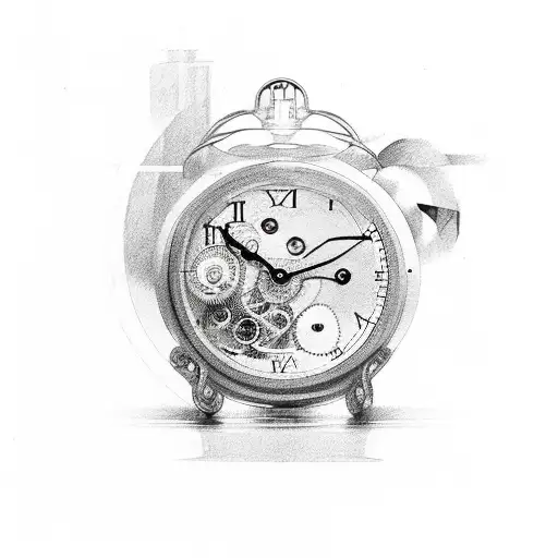 time is money  tattoo design idea