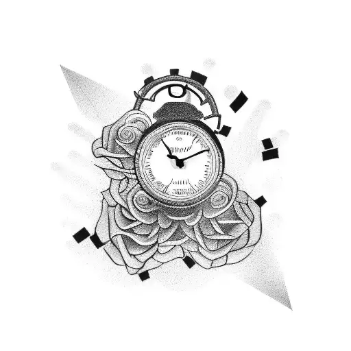 time is money  tattoo design idea