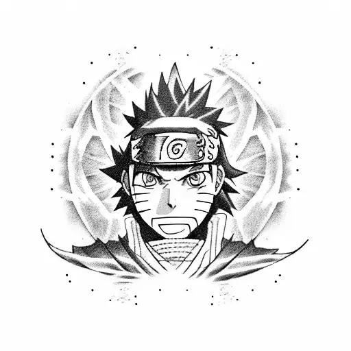 naruto vs sasuke tattoo design idea