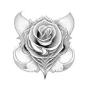 bbw classic pinup tattoo design idea