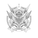 Virgo, Libra, and Scorpio Combination  tattoo design idea