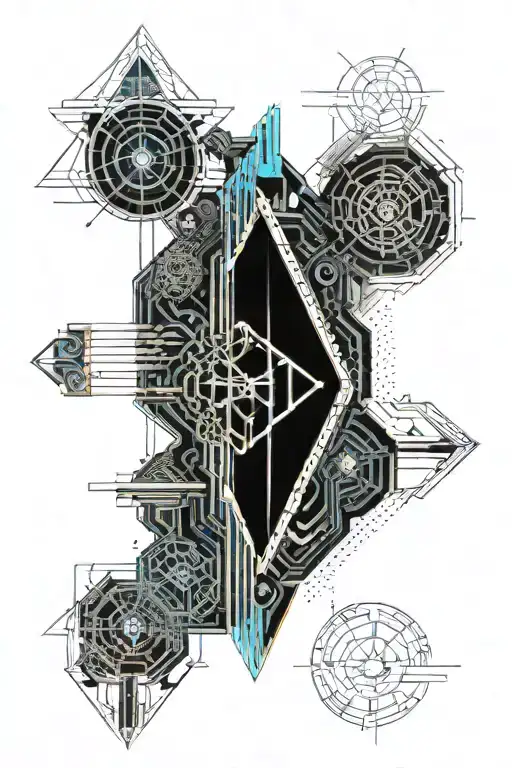 geologic timeline tattoo design idea