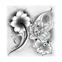 Lily tattoo design idea