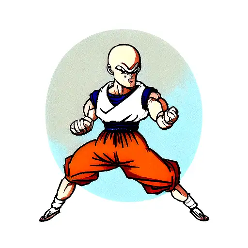 original dragonball, master roshi  tattoo design idea