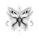 mariposa tattoo design idea