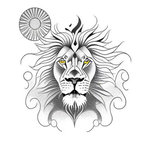 New Waterproof Temporary Tattoo Sticker Wolf Lion King Sun Forest Tiger  Mechanical Wild Boat Men Body Art Arm Fake Tatoo Women - Temporary Tattoos  - AliExpress