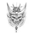 spartan and Greek mythology  tattoo design idea