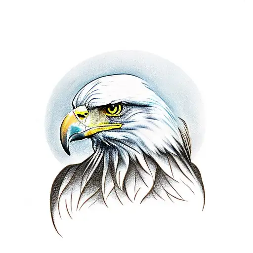 Eagle tattoo design idea