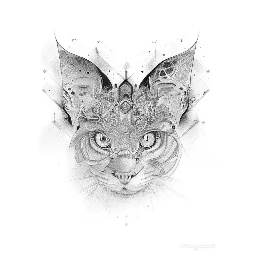 Camera tattoo design idea